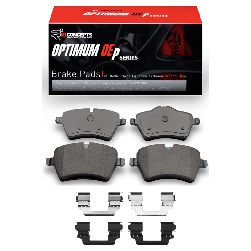 Mini Cooper Countryman Brake Pads - Front - R1 Concepts - Optimum OE - `11-`16